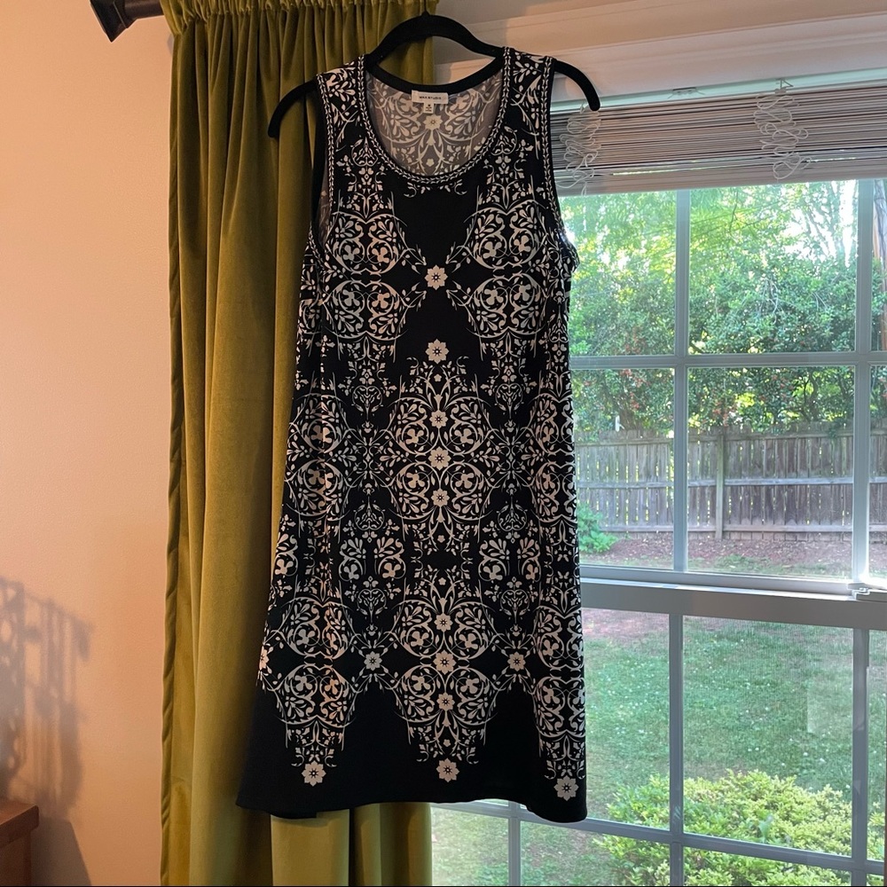 Max Studio Black and White Dress